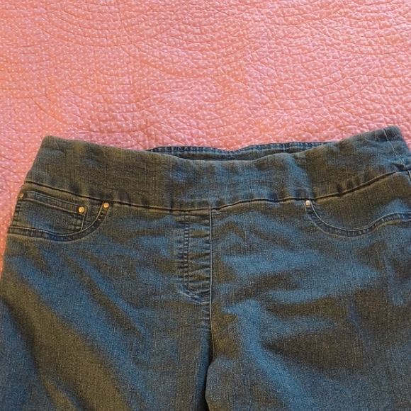 Ruby Rd. Blue Denim Jeans - Picture 3 of 6